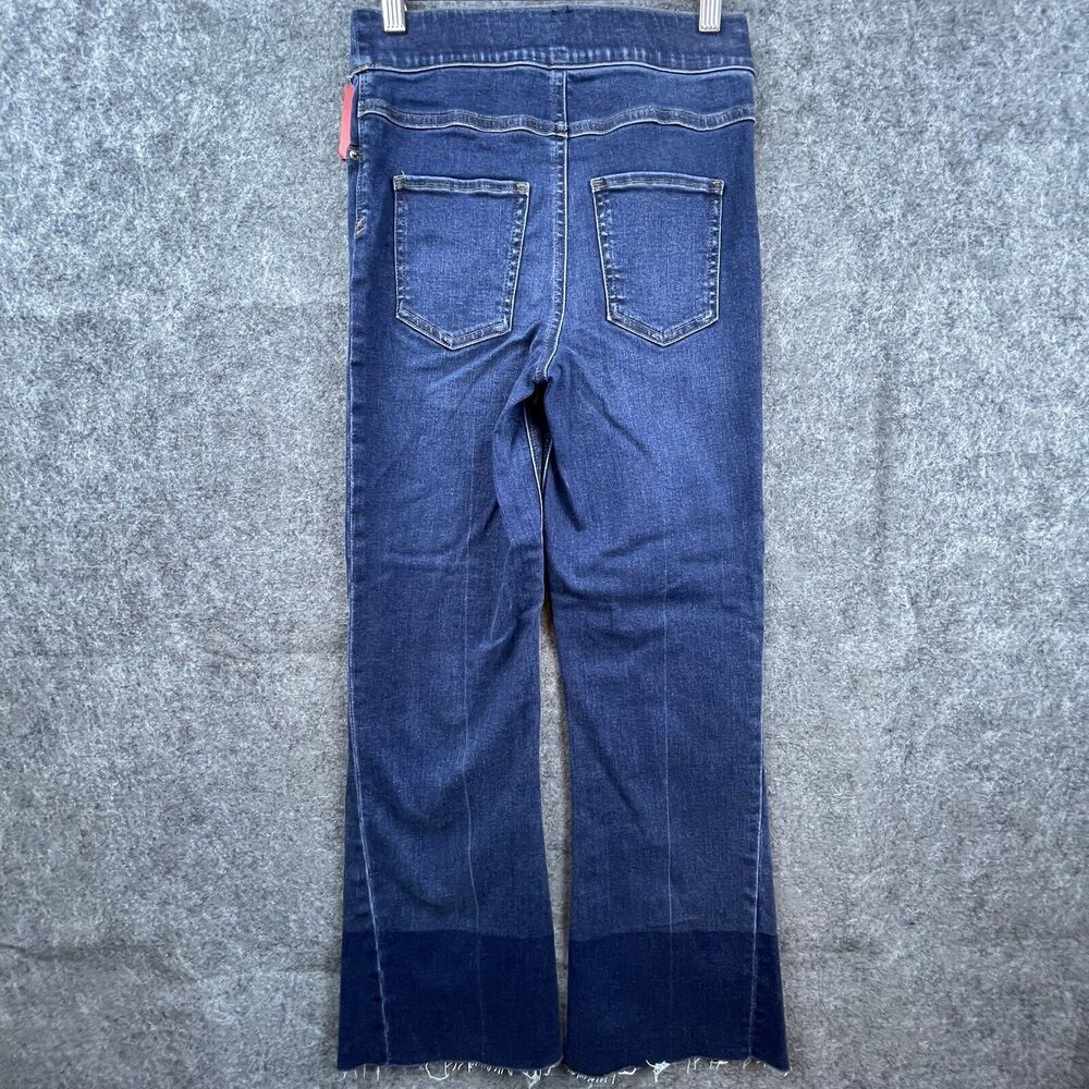 Spanx‎ Jeans Womens Extra Small Cropped Flare Denim Jeggings Stretch - Picture 2 of 9